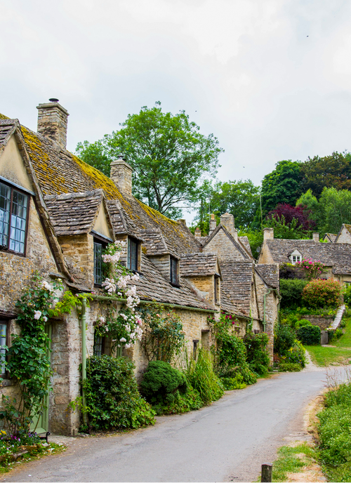 Cotswold Stone Cottages  – Paint by Numbers Kit