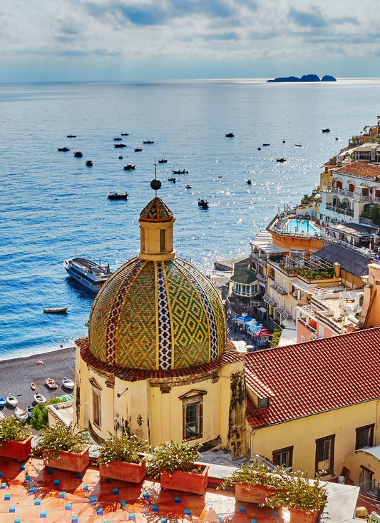Positano Coastline, Italy – Paint by Numbers Kit