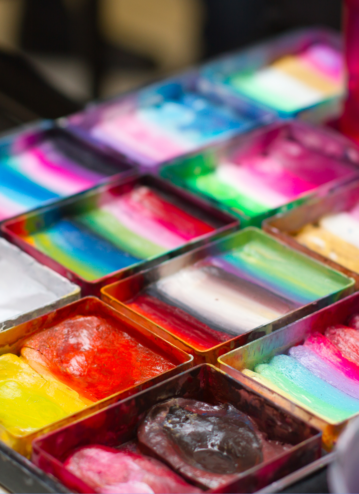 Rainbow Palette Dreams – Paint by Numbers Kit