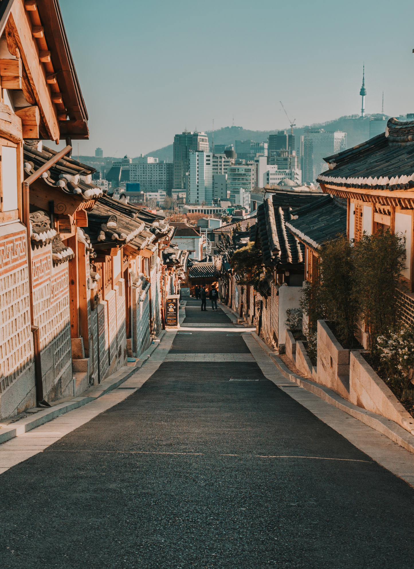 Seoul's Timeless Alley - Paint by Numbers