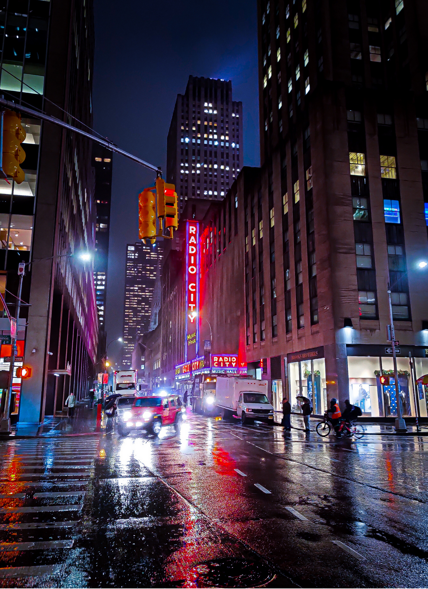 Radio City Lights – Paint by Numbers Kit