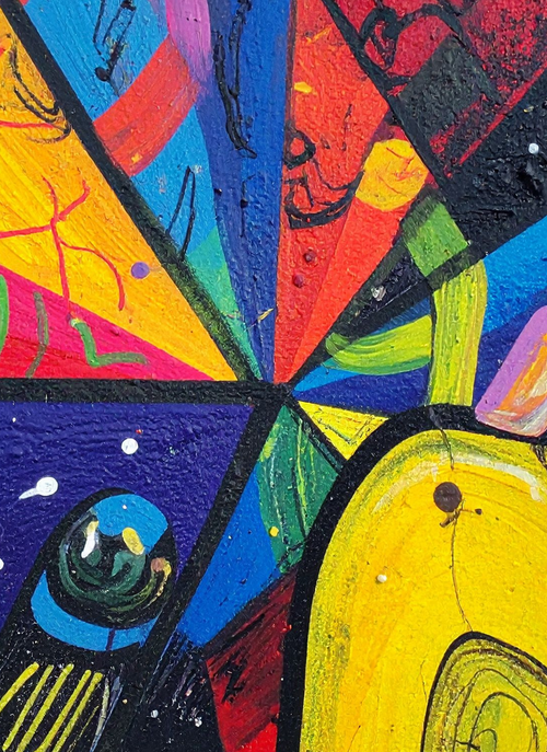 Kaleidoscope Burst – Paint by Numbers