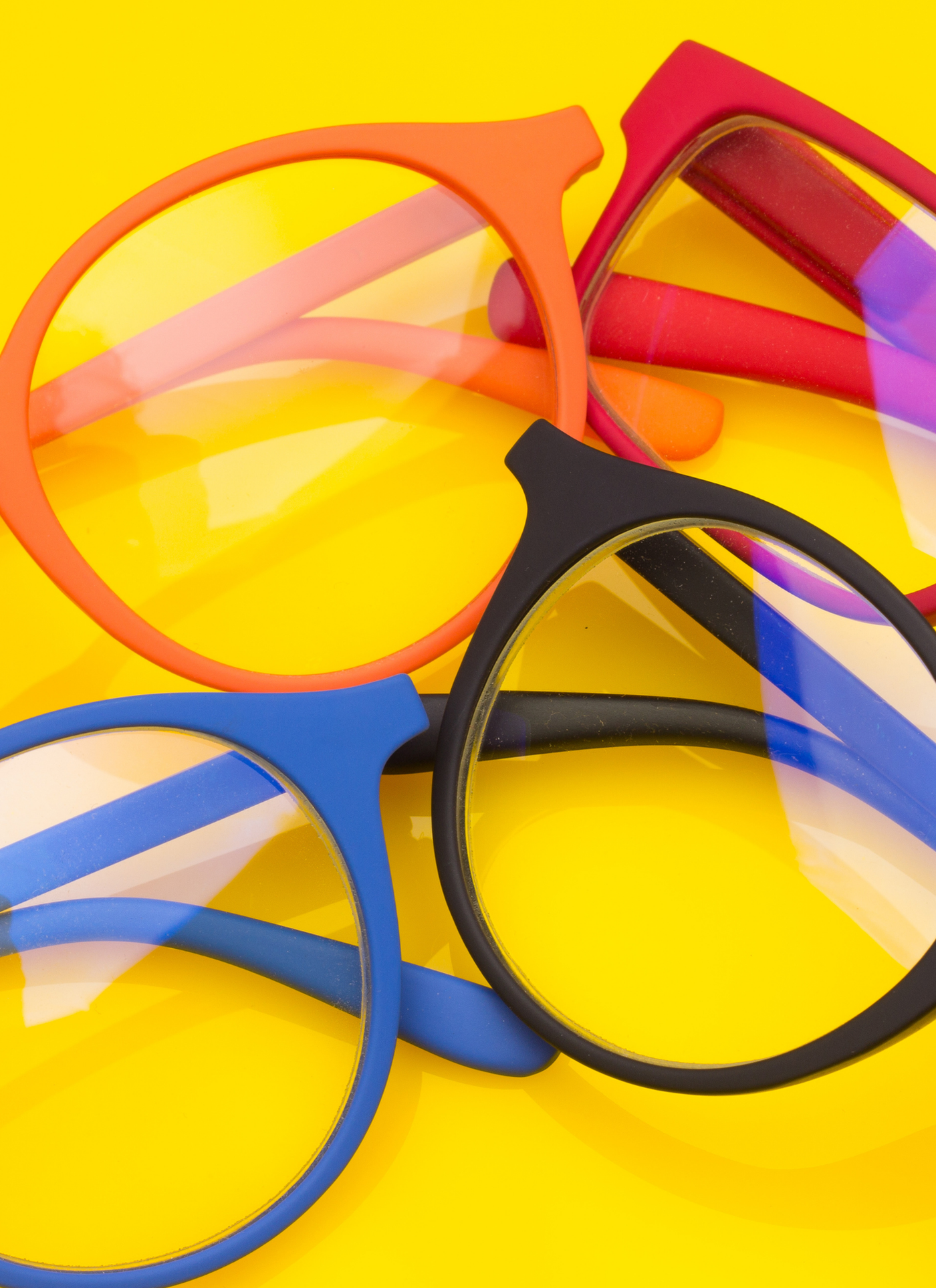 Colorful Glasses – Paint by Numbers Kit