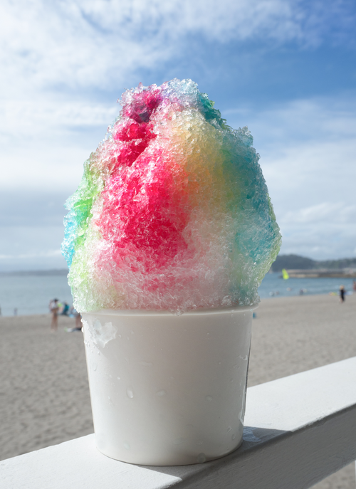 Rainbow Shave Ice – Paint by Numbers Kit