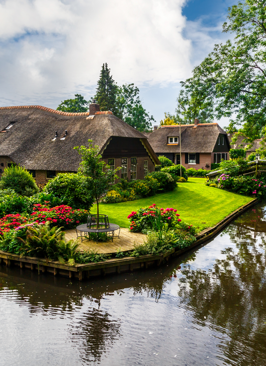 Canal Garden Retreat – Paint by Numbers Kit