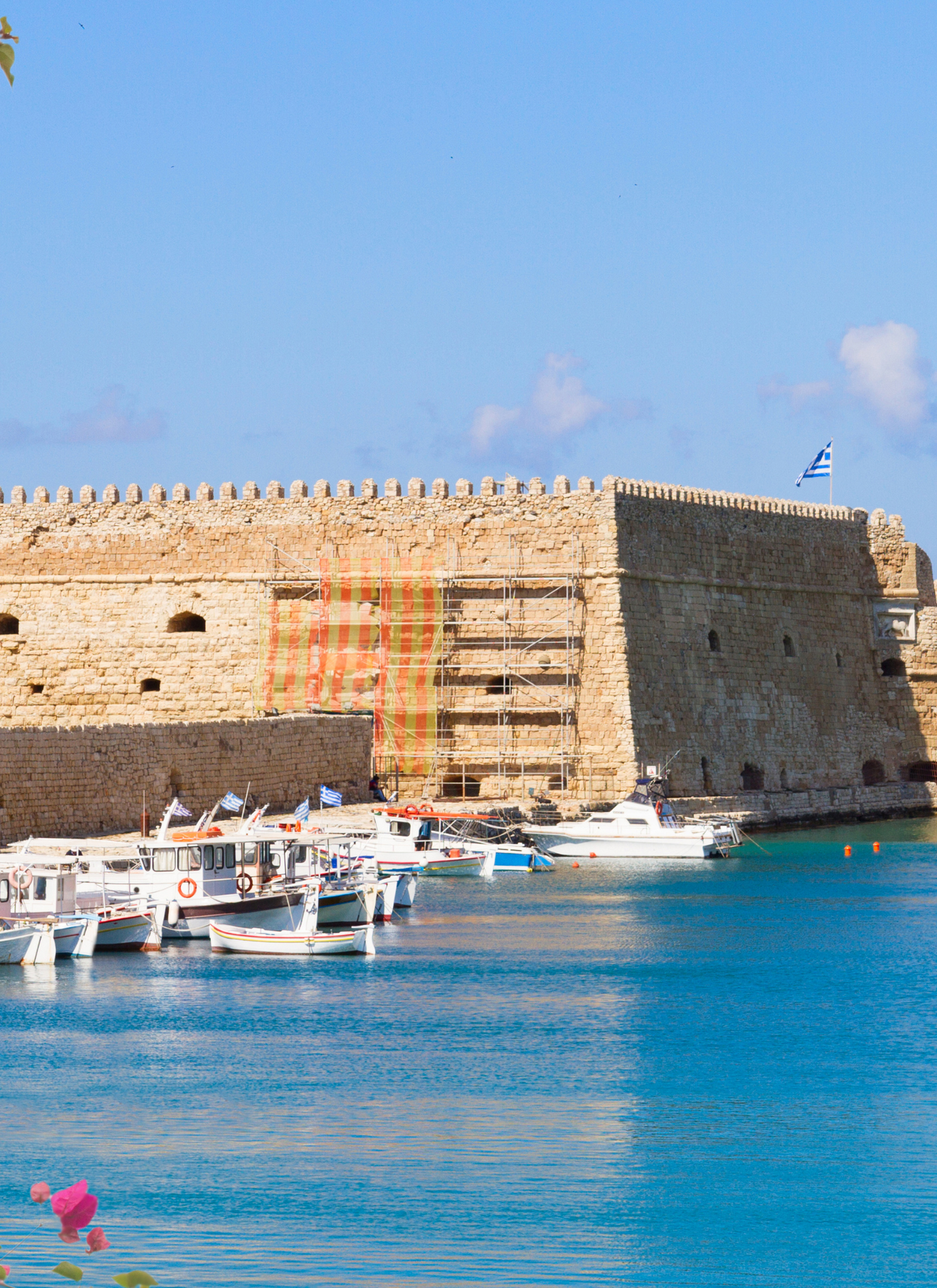 Heraklion Venetian Fortress Harbor – Paint by Numbers Kit