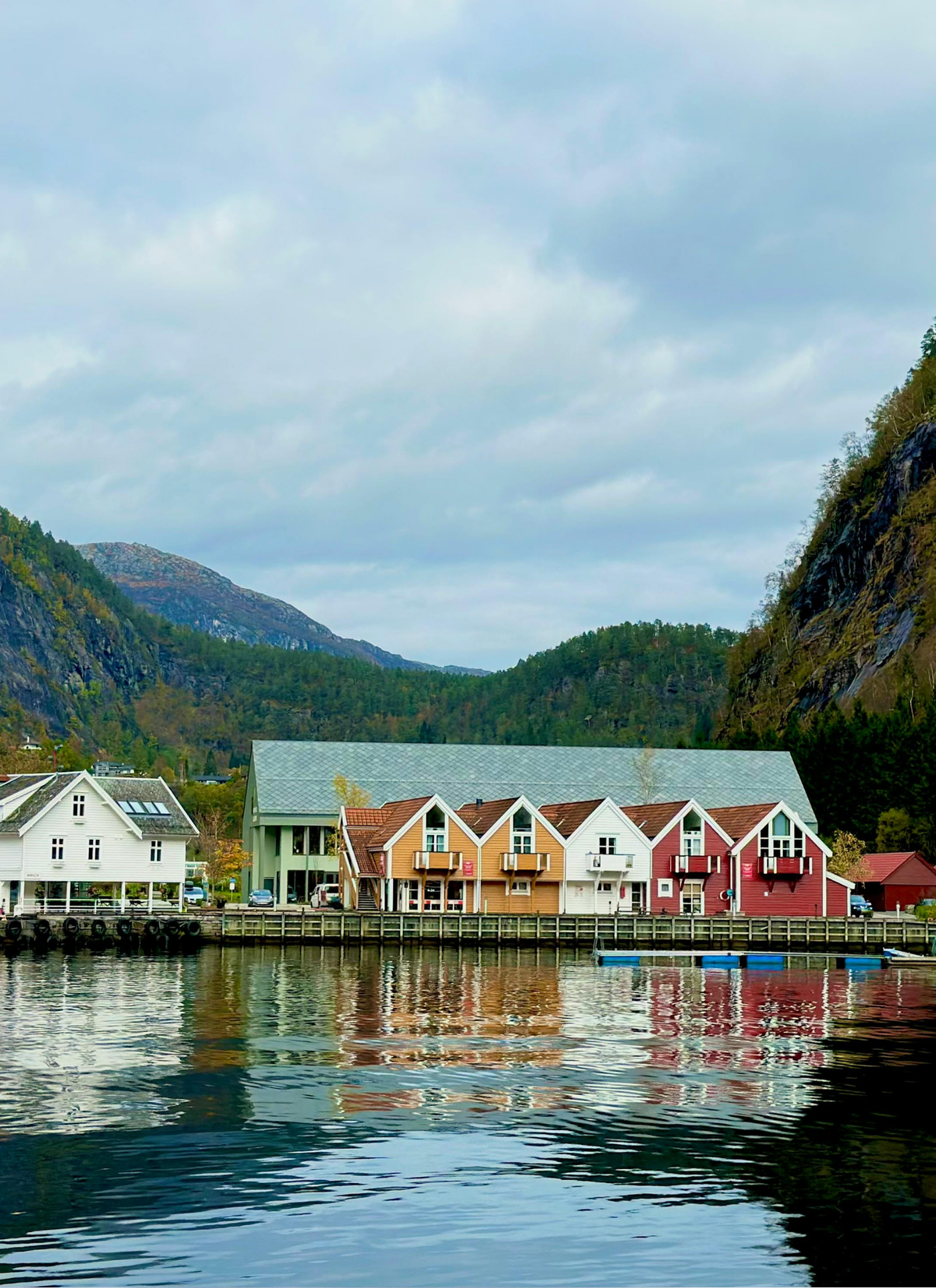 Norwegian Fjord Village – Premium Paint by Numbers Kit