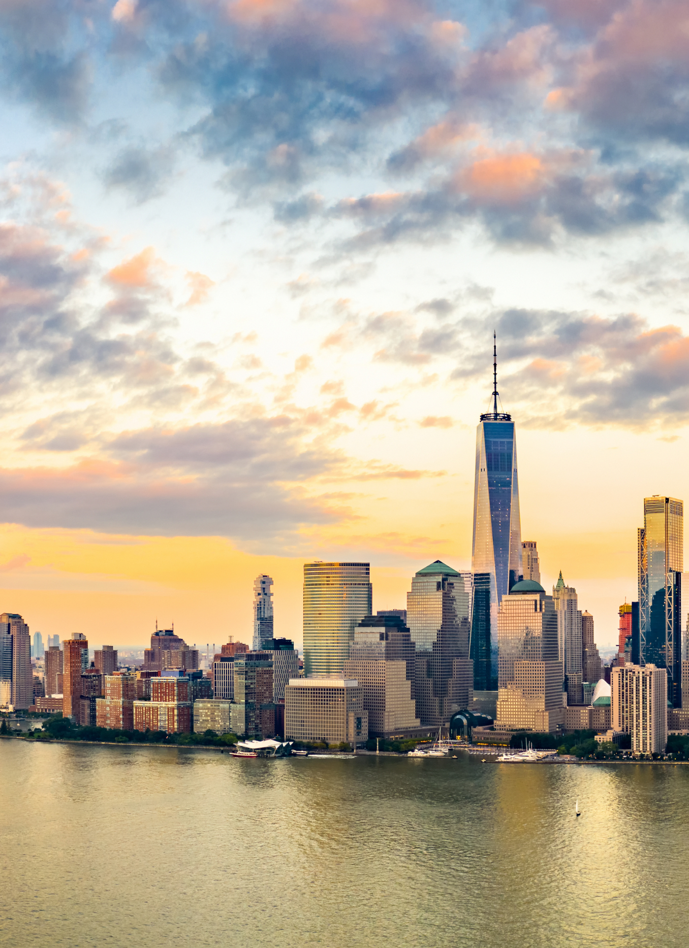 Skyline – Sunset Over Manhattan Paint by Numbers Kit