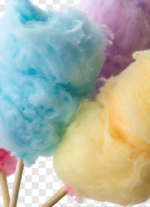 Colorful Cotton Candy – Paint by Numbers