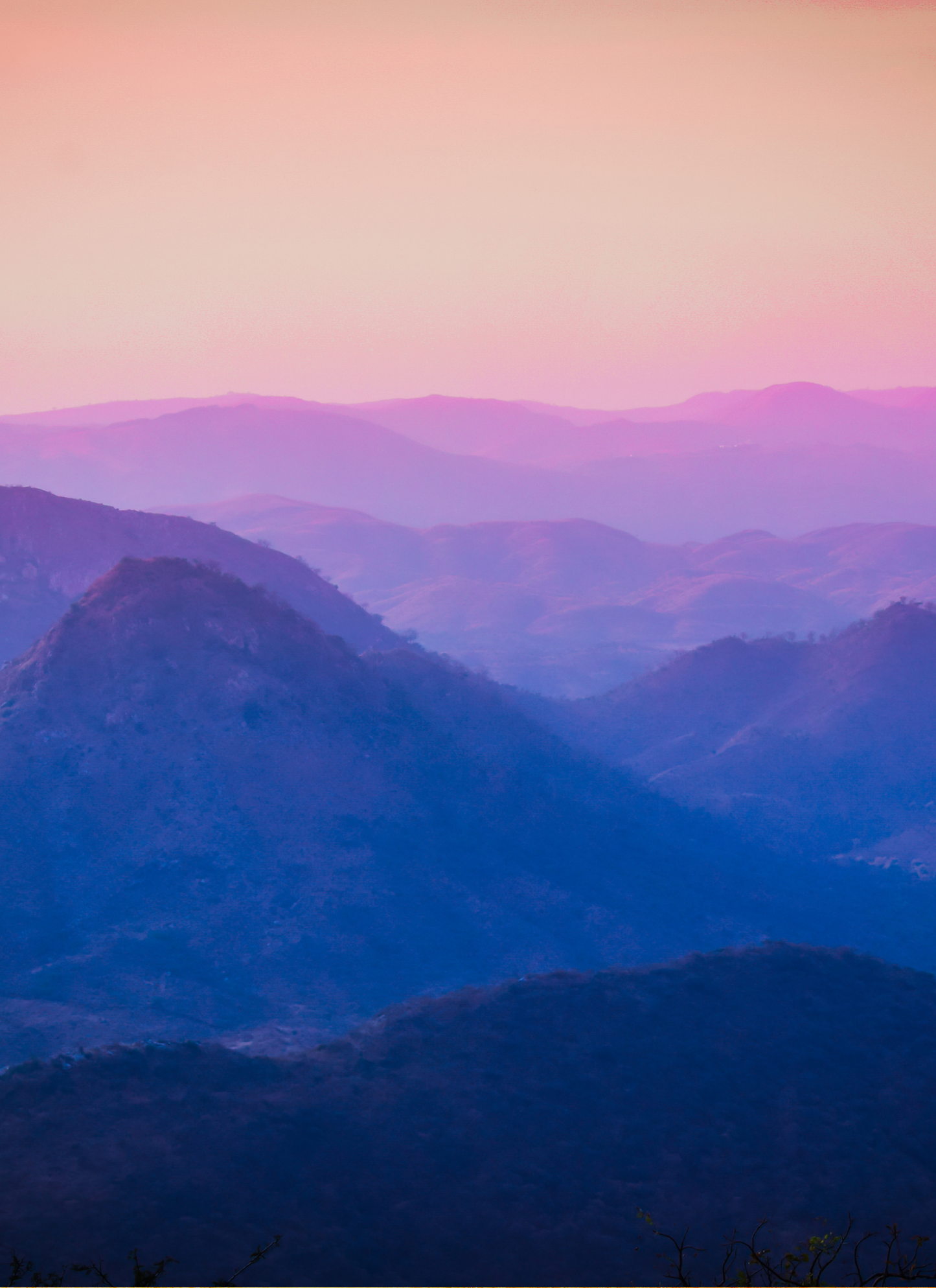 Twilight Mountain Mist – Paint by Numbers