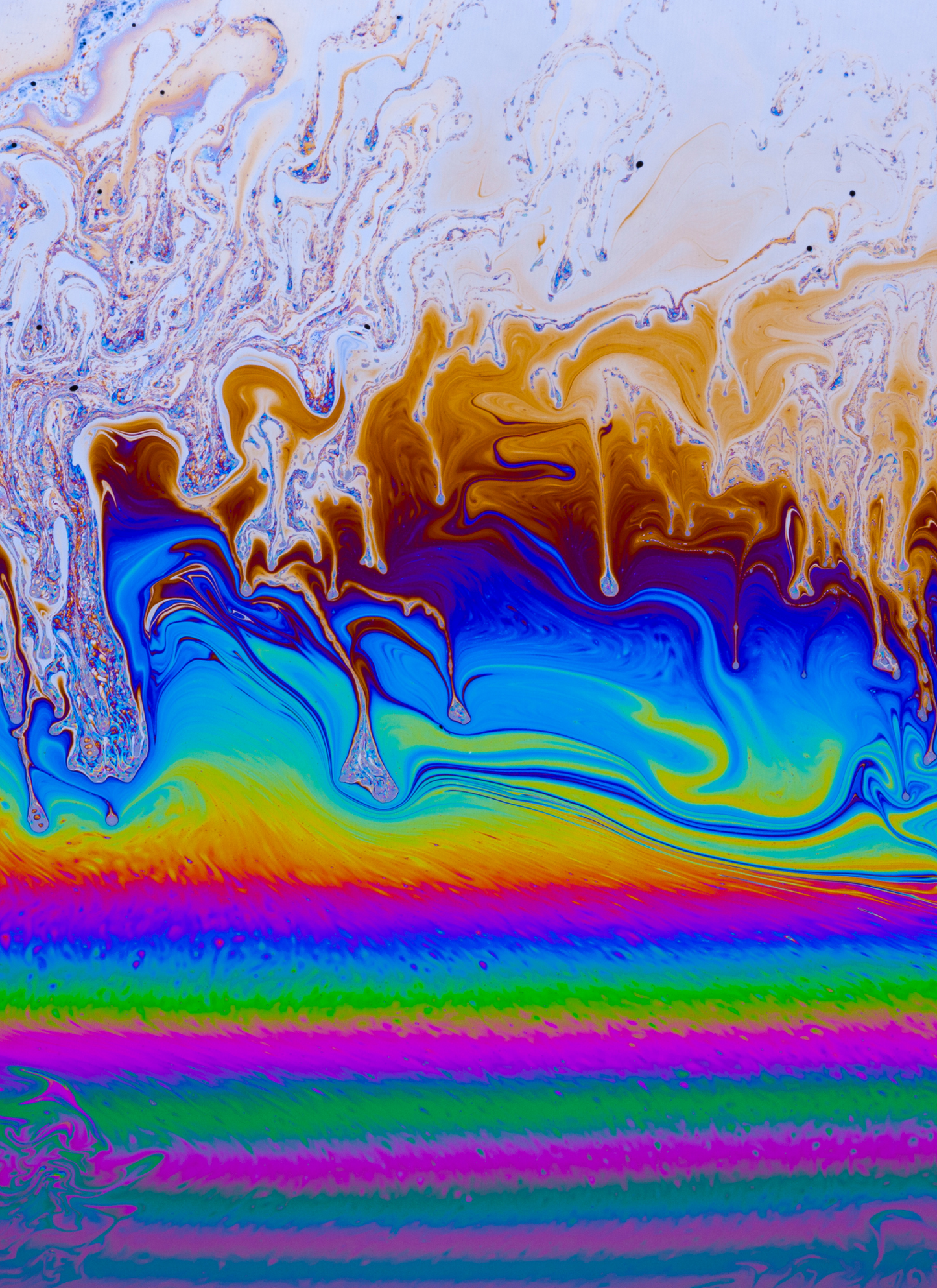 Rainbow Bubble Swirl – Colorful Paint by Numbers Kit