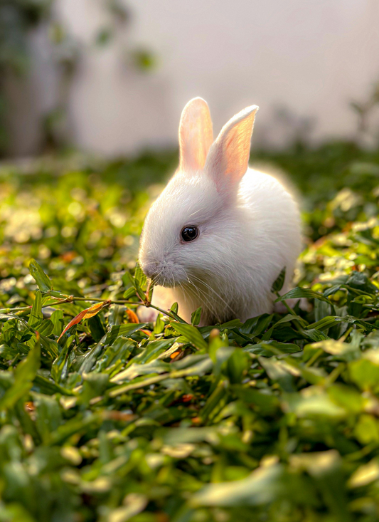 Sunlit Garden Bunny – Paint by Numbers Kit