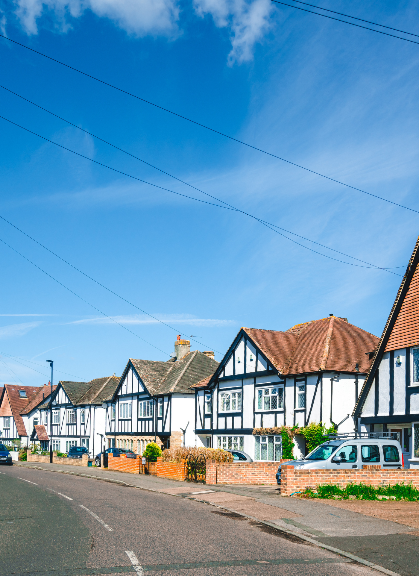 Charming English Village Street – Paint by Numbers Kit