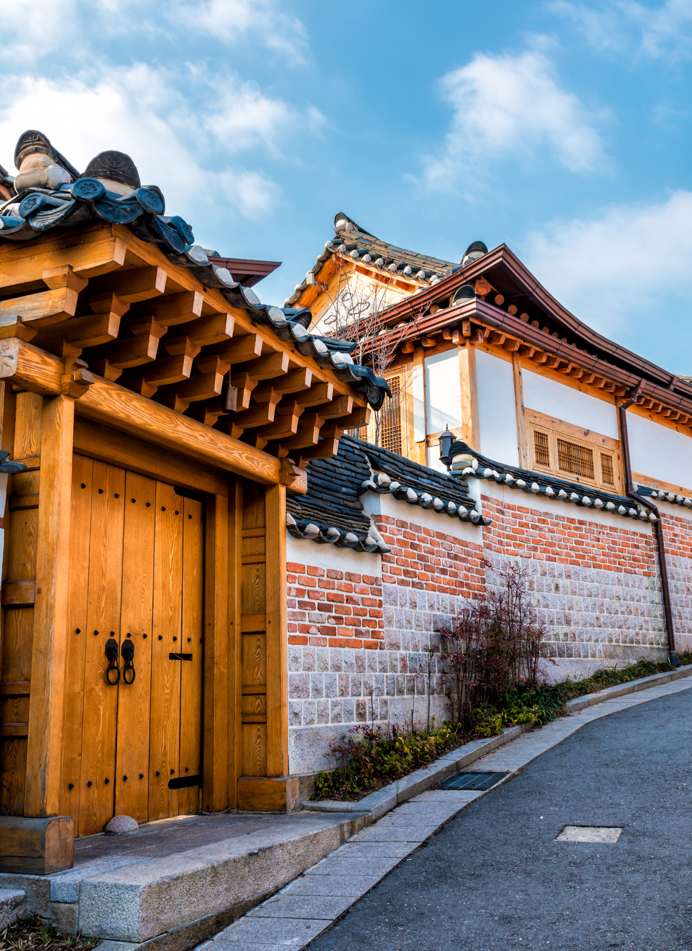 Bukchon Village – Traditional Seoul Paint by Numbers Kit