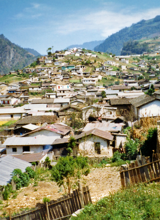 Hillside Village in Guatemala – Paint by Numbers Kit