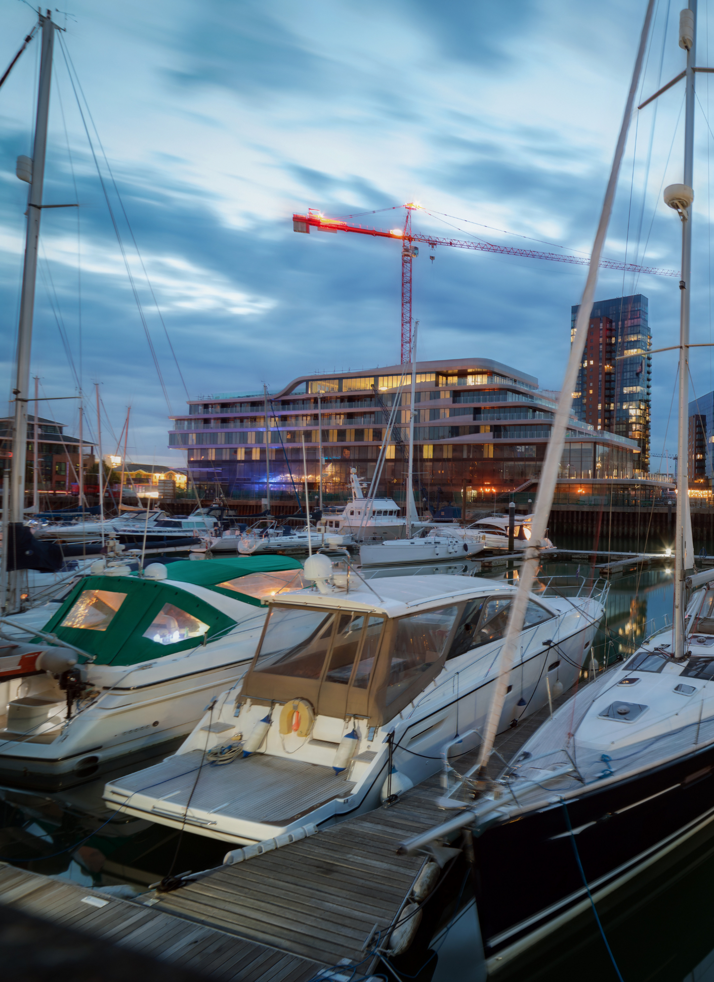 Harbor Lights at Dusk – Paint by Numbers Kit