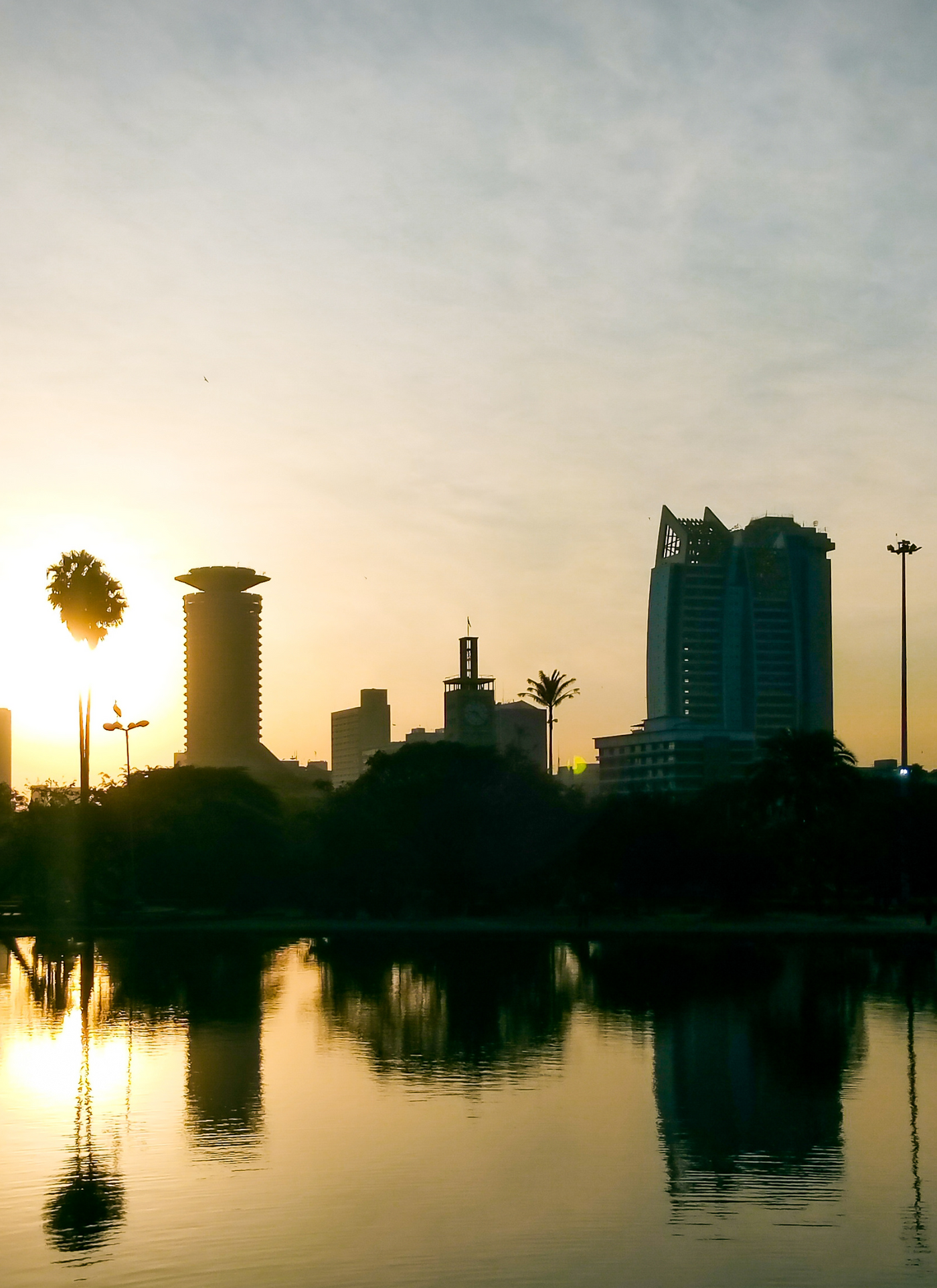 Nairobi Skyline at Sunset – Paint by Numbers Kit