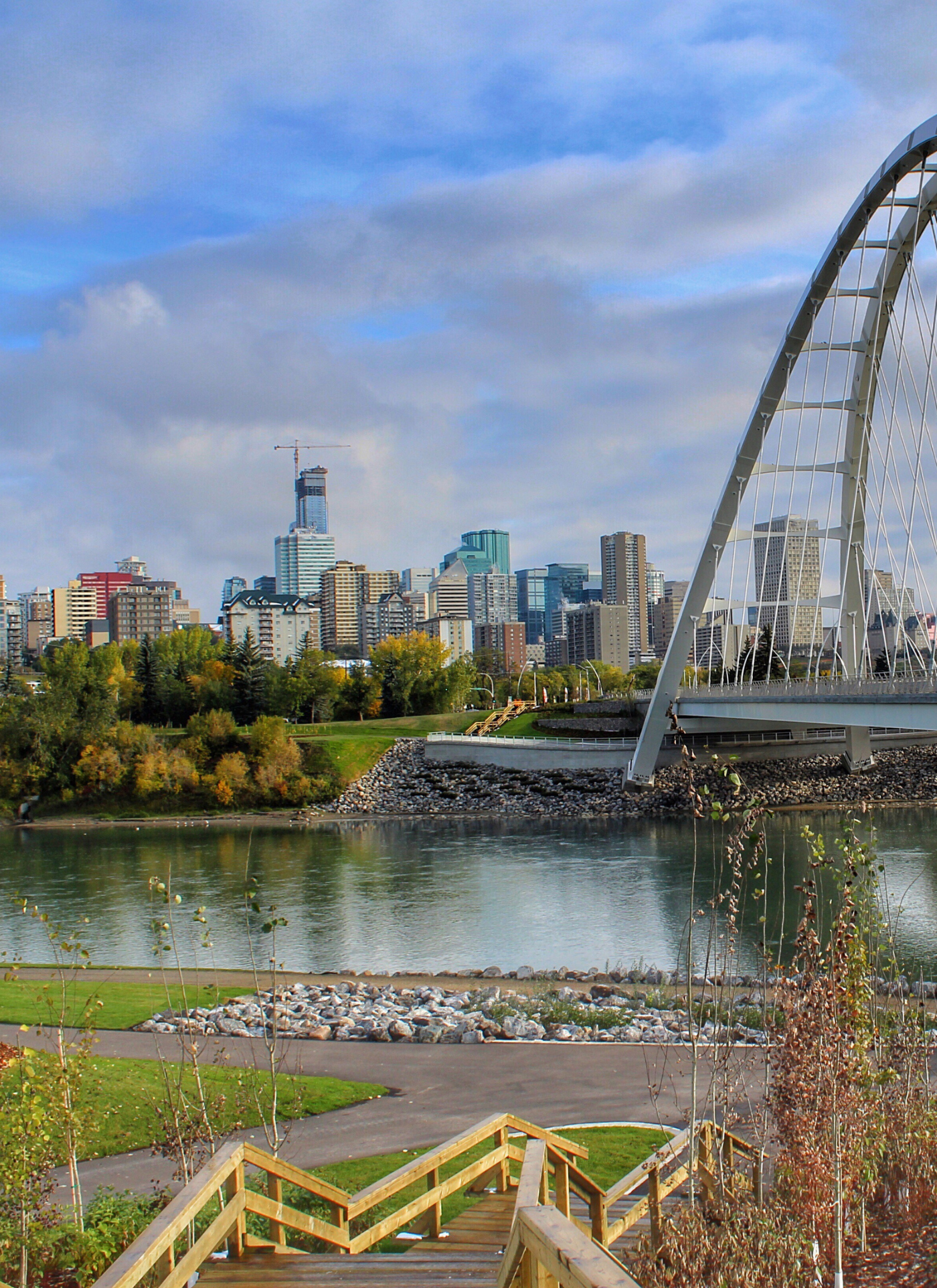 Edmonton Skyline & Bridge – Paint by Numbers Kit