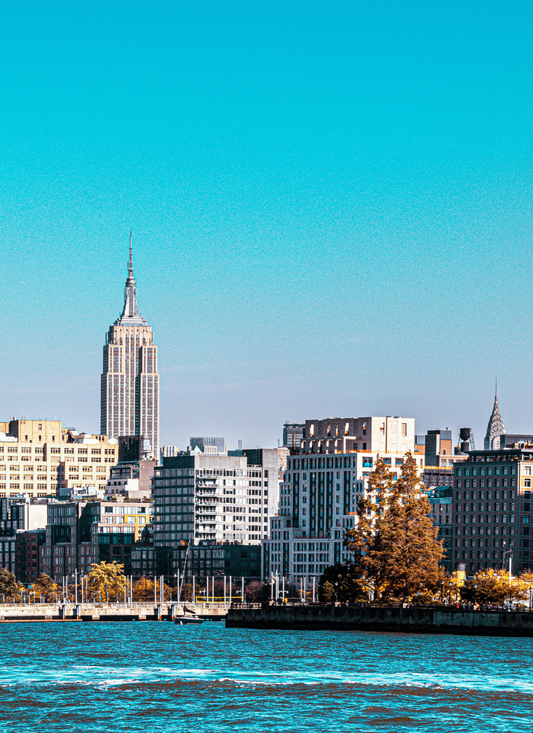 Skyline by the Water – Paint by Numbers Kit