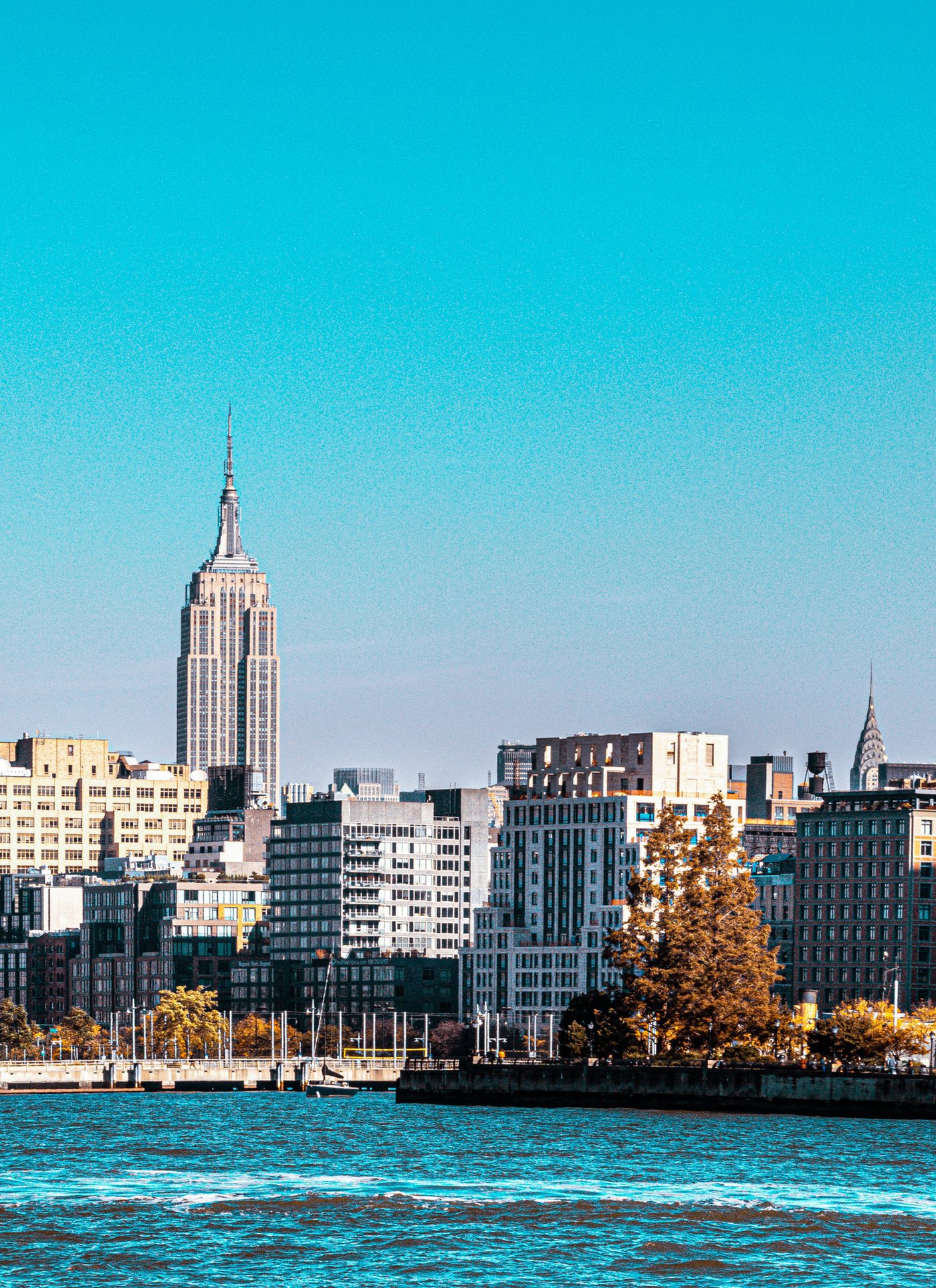 Skyline by the Water – Paint by Numbers Kit