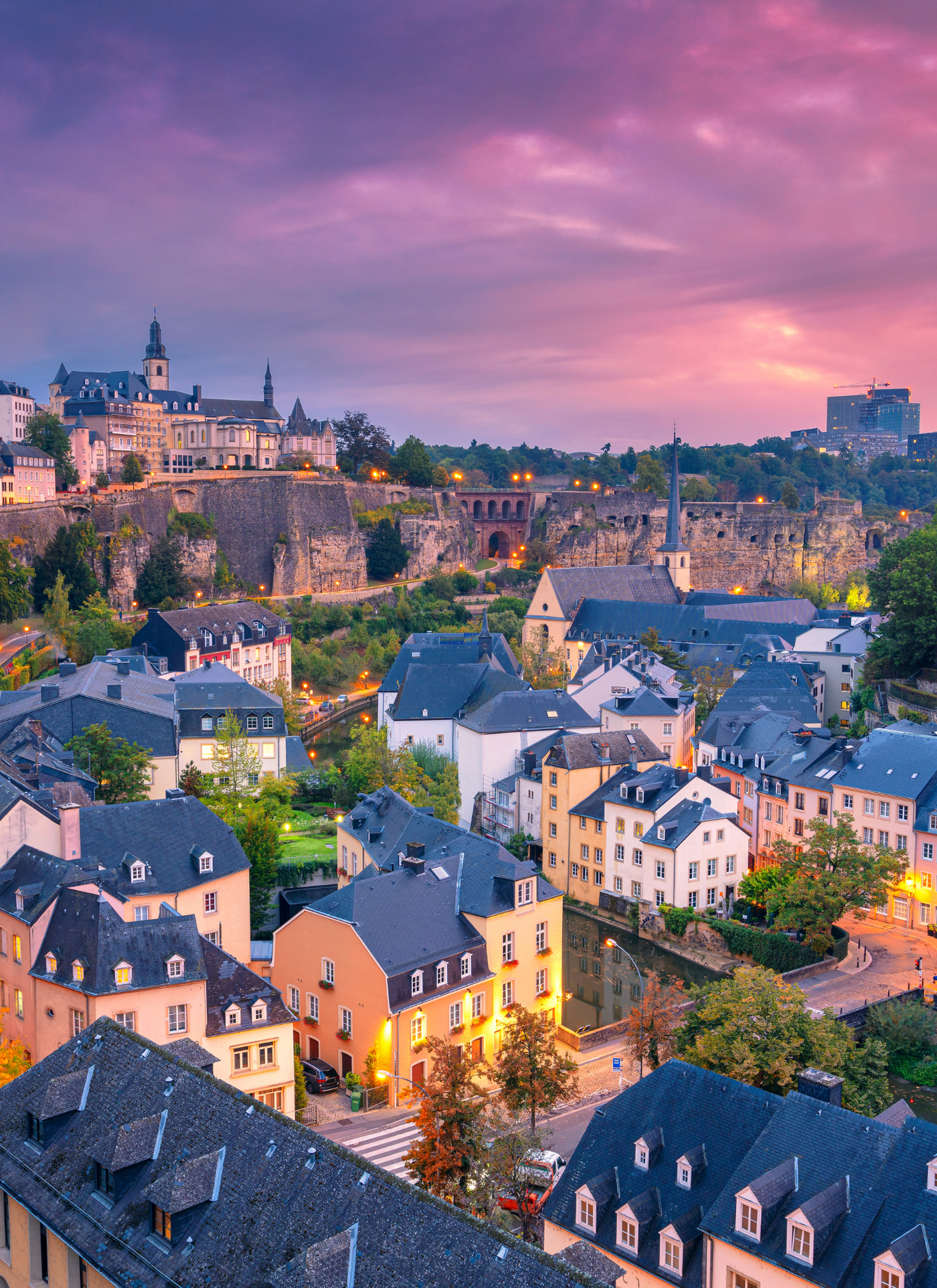 Twilight in Luxembourg – Paint by Numbers Kit