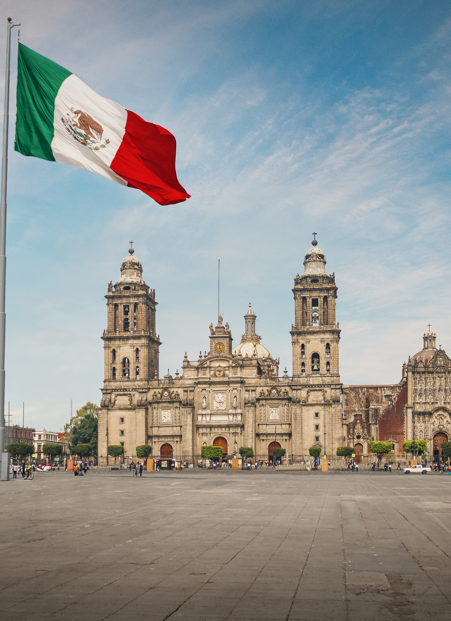 Mexico City Majesty – Zócalo & Cathedral Paint by Numbers