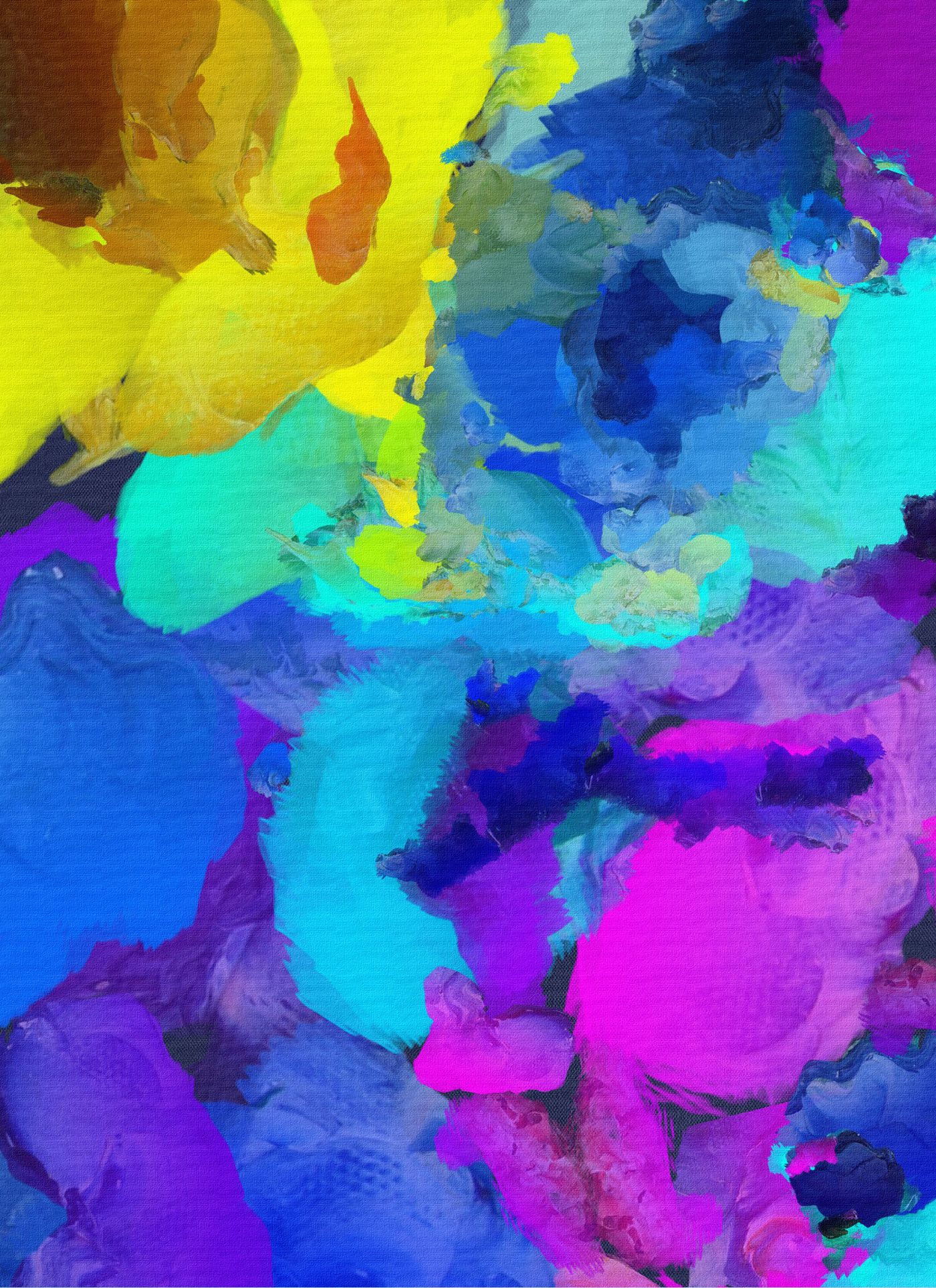 Vivid Abstract Bloom – Paint by Numbers Kit