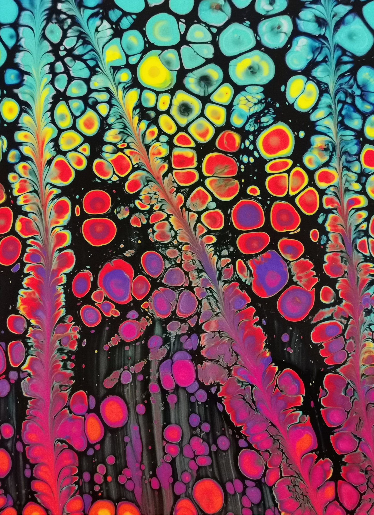 Electric Bloom - Paint by Numbers Kit