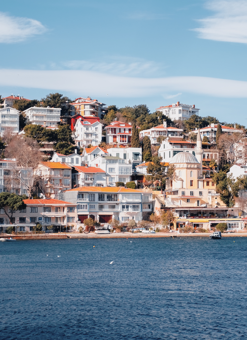 Coastal Charm of Istanbul - Paint by Numbers