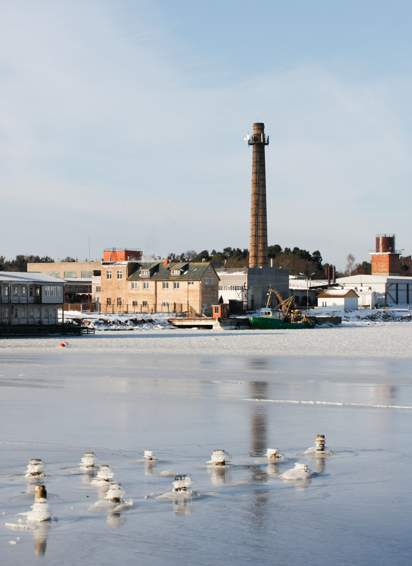 Frozen Harbor - Paint by Numbers