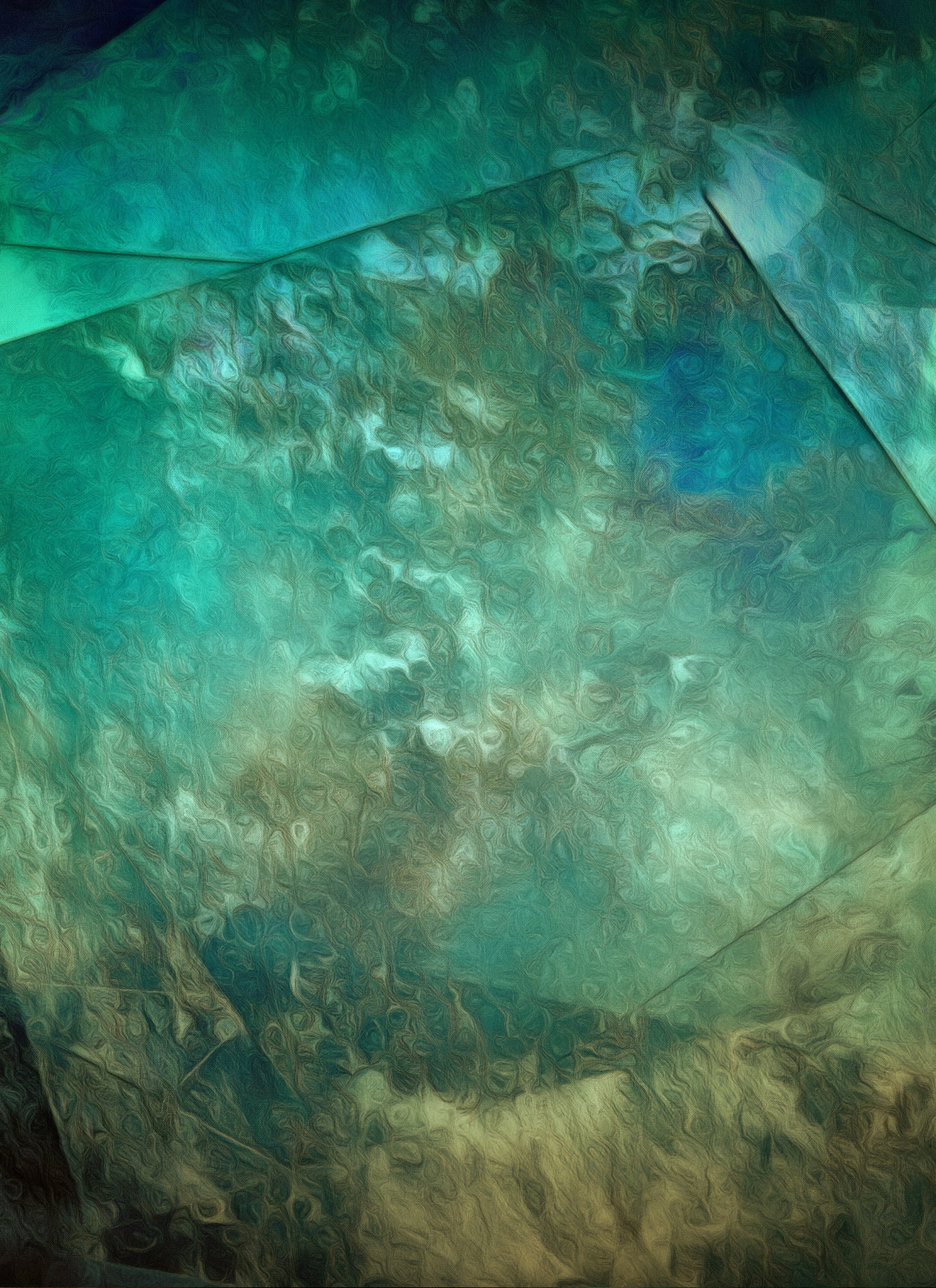 Abstract Ocean Depths – Paint by Numbers