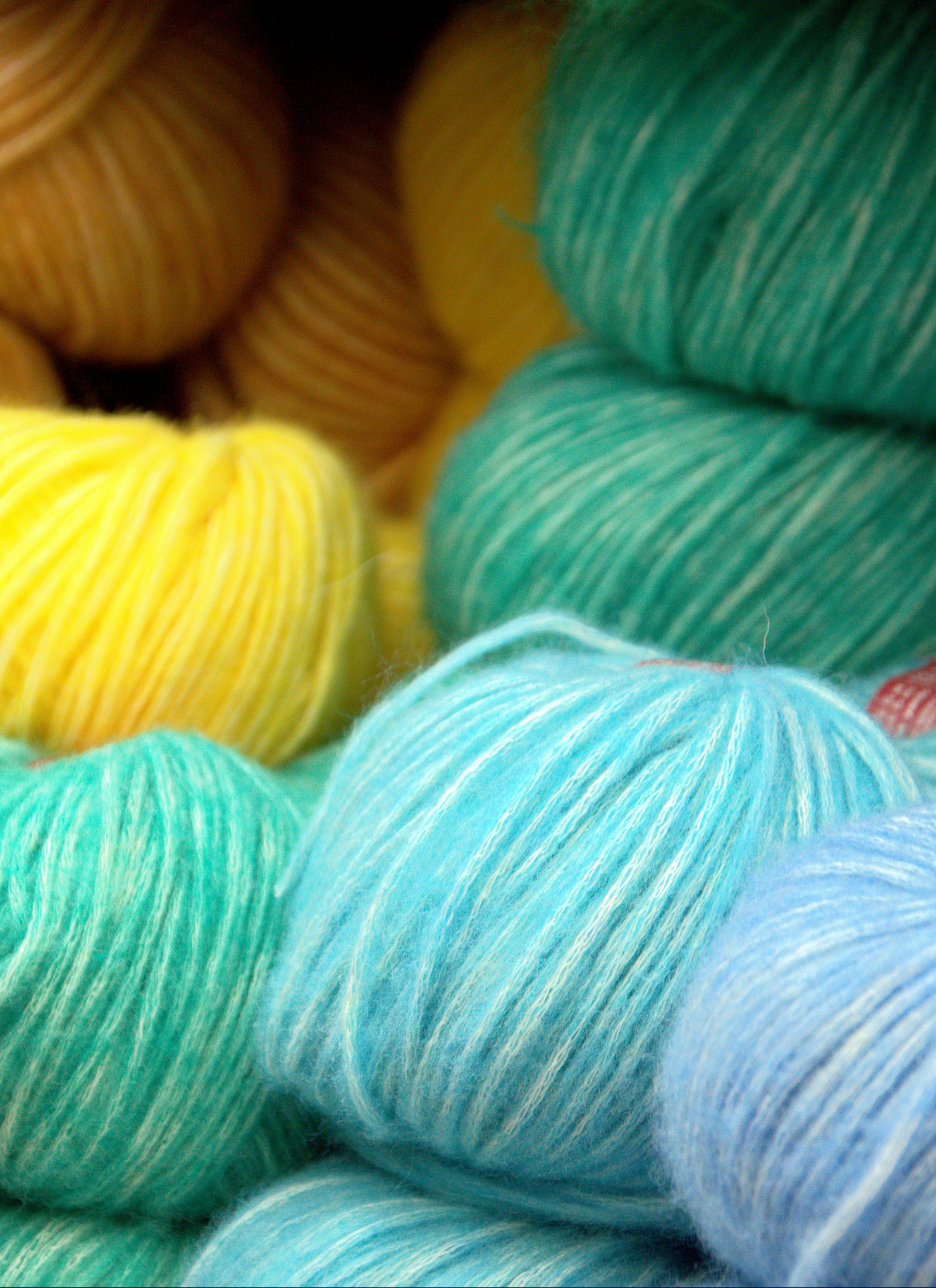 Colorful Yarn Balls – Paint by Numbers Kit