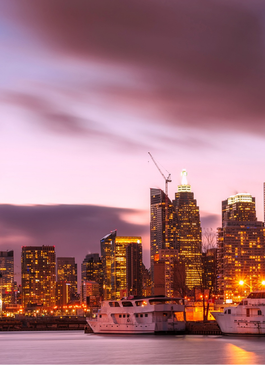 Evening Glow in Toronto – Paint by Numbers
