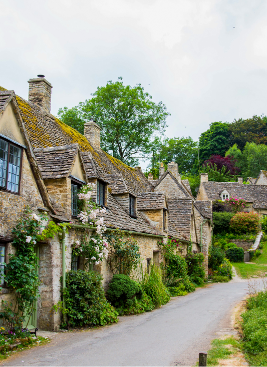 Cotswold Stone Cottages  – Paint by Numbers Kit