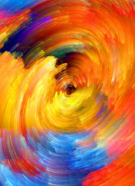 Vortex of Color – Paint by Numbers Kit