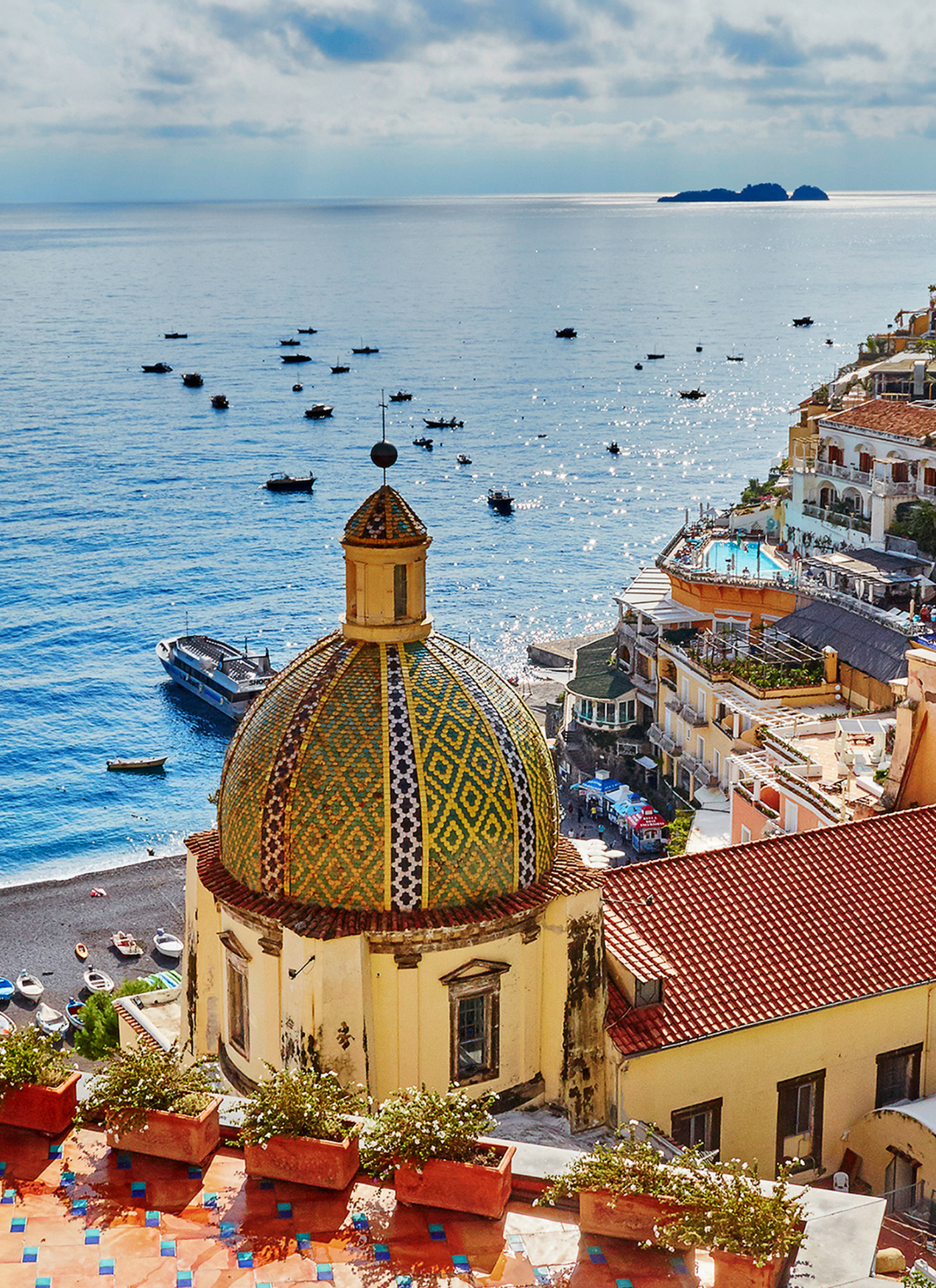 Positano Coastline, Italy – Paint by Numbers Kit