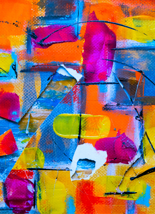 Electric Fusion Burst – Paint by Numbers