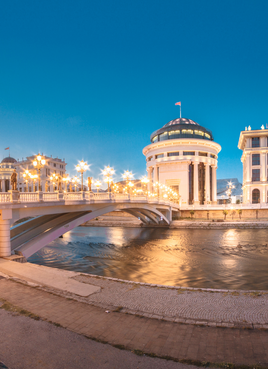 Skopje by Starlight – Paint by Numbers Kit