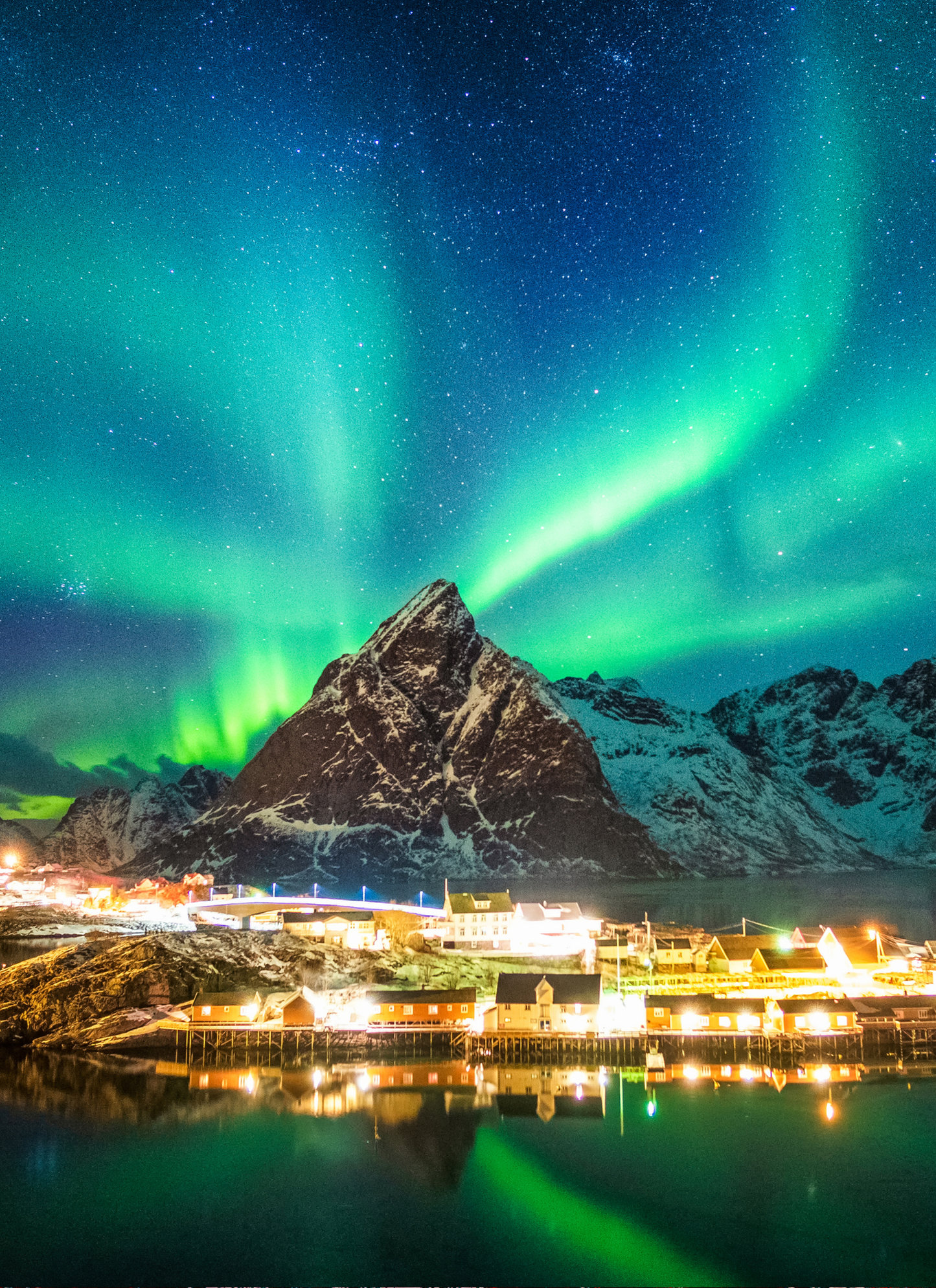 Northern Lights Reflections – Paint by Numbers Kit