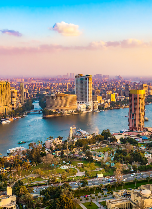 Golden Nile in Cairo – Paint by Numbers