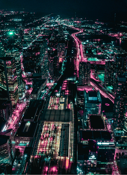 Toronto Nights – Paint by Numbers Kit