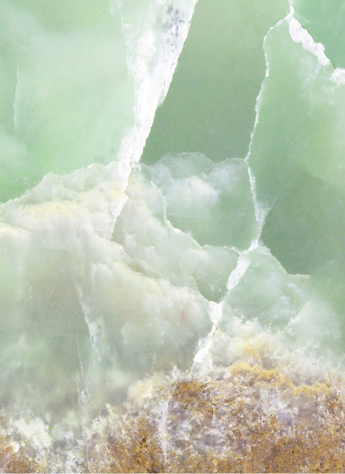 Mint Crystal Dreams – Abstract Onyx Paint by Numbers Kit