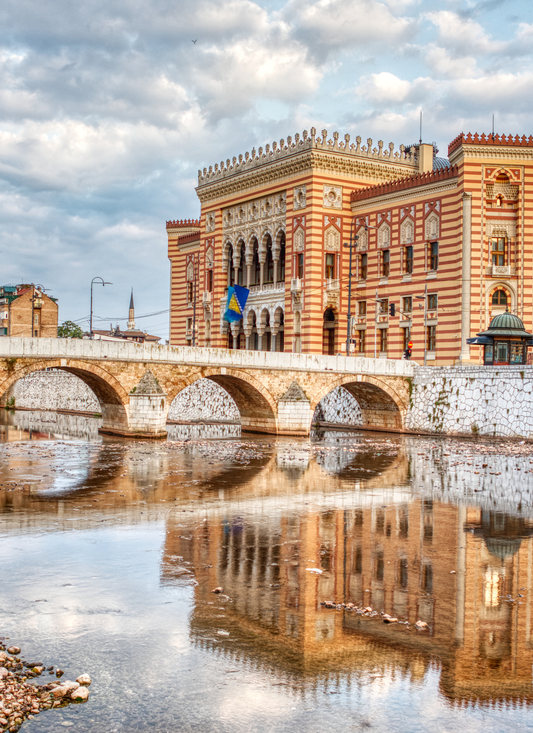 Sarajevo Reflections – Paint by Numbers