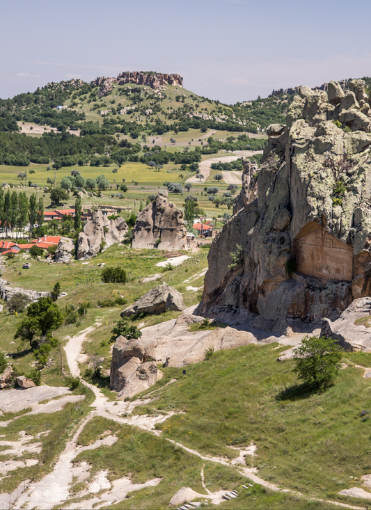 Ancient Rock Village – Paint by Numbers Kit