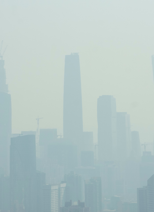 Misty Skyscrapers – Paint by Numbers Kit