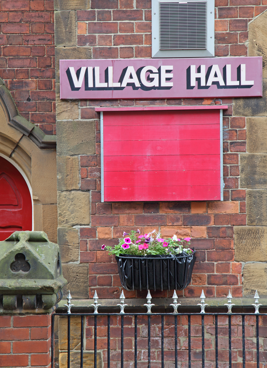 Village Hall Charm – Paint by Numbers