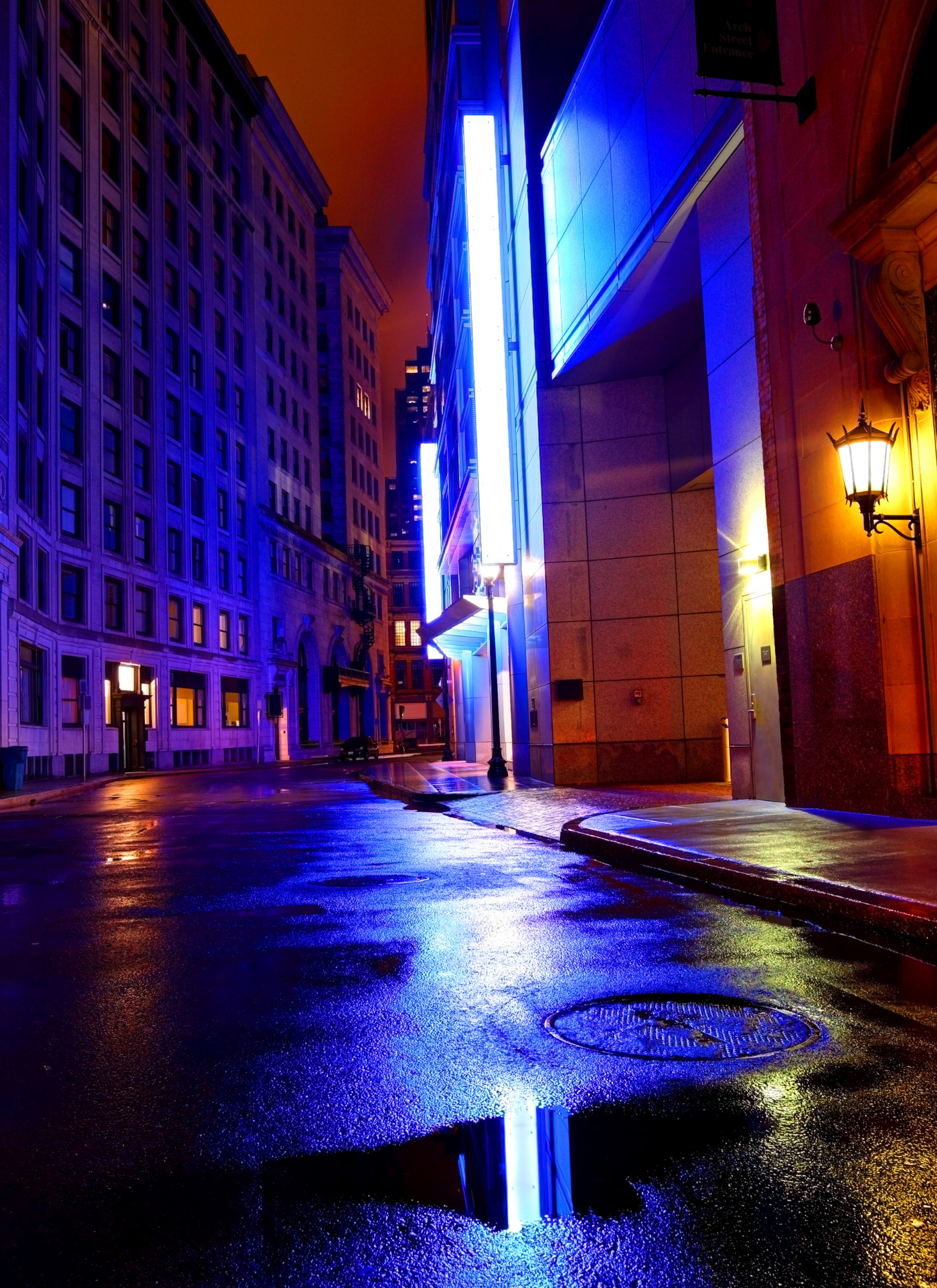 Neon Night City Street – Paint by Numbers Kit