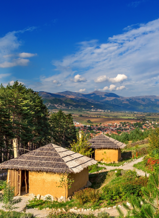Mountain Village Retreat – Paint by Numbers Kit