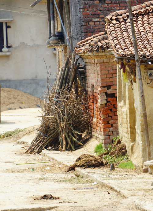 Rustic Brick Alley – Paint by Numbers Kit