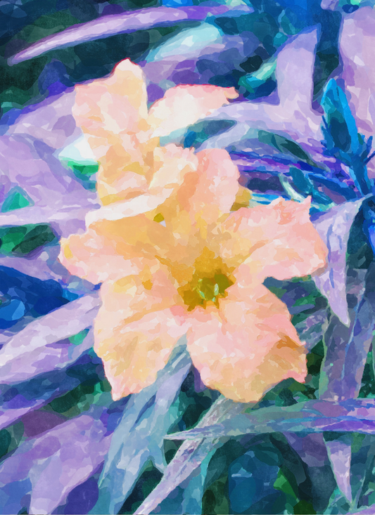 Pastel Bloom Harmony – Paint by Numbers